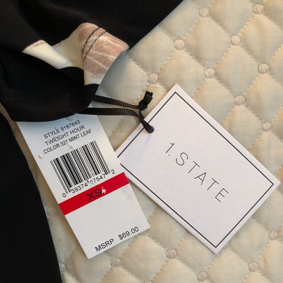 1. STATE floral top, NWT - Picture 6 of 6